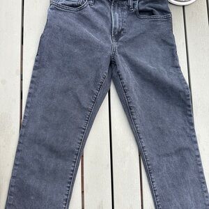 GAP Youth Dark Gray/Black wash jeans, size 14.